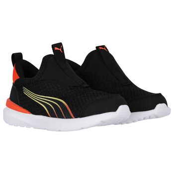 Black Kruz Sliptech Trainers 