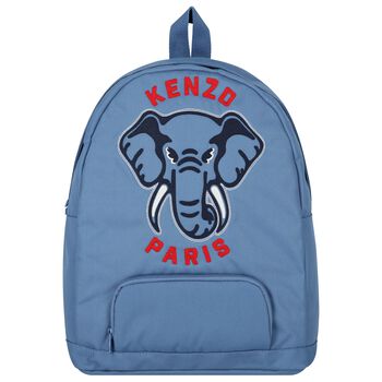 Blue Elephant Logo Backpack