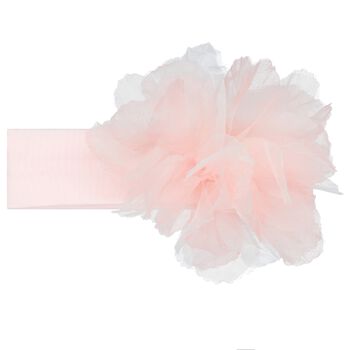 Baby Girls Pink Flower Headband