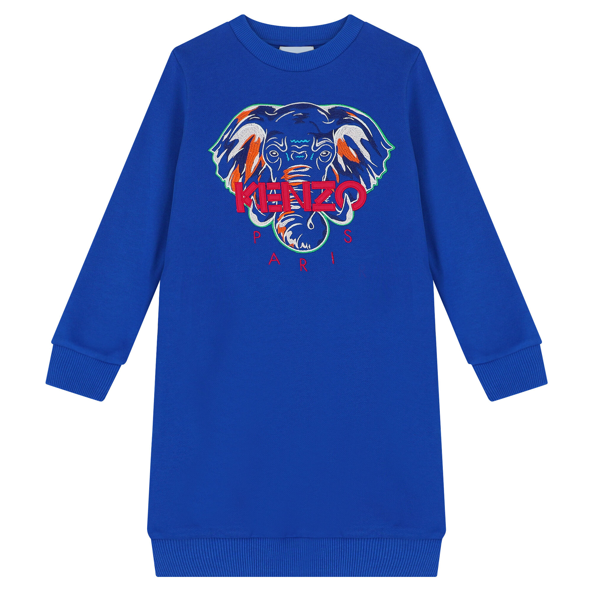 Kenzo logo sales sweatshirt dress