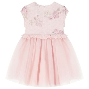 Girls Pink Ballerina Tulle Dress