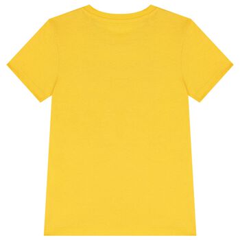 Boys Yellow Logo T-Shirt