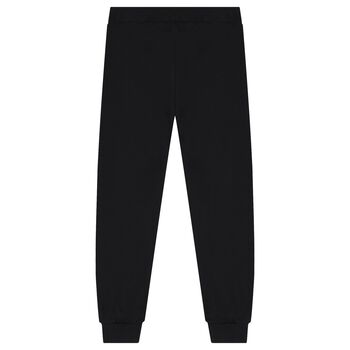 Black Teddy Bear Logo Joggers