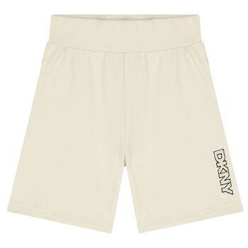 Ivory Logo Shorts