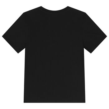 Boys Black Logo T-Shirt