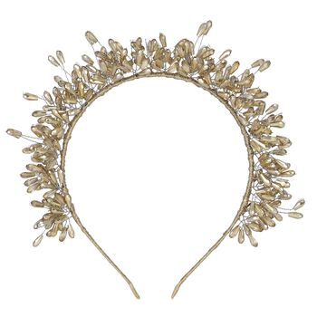 Girls Gold Embellished Headband