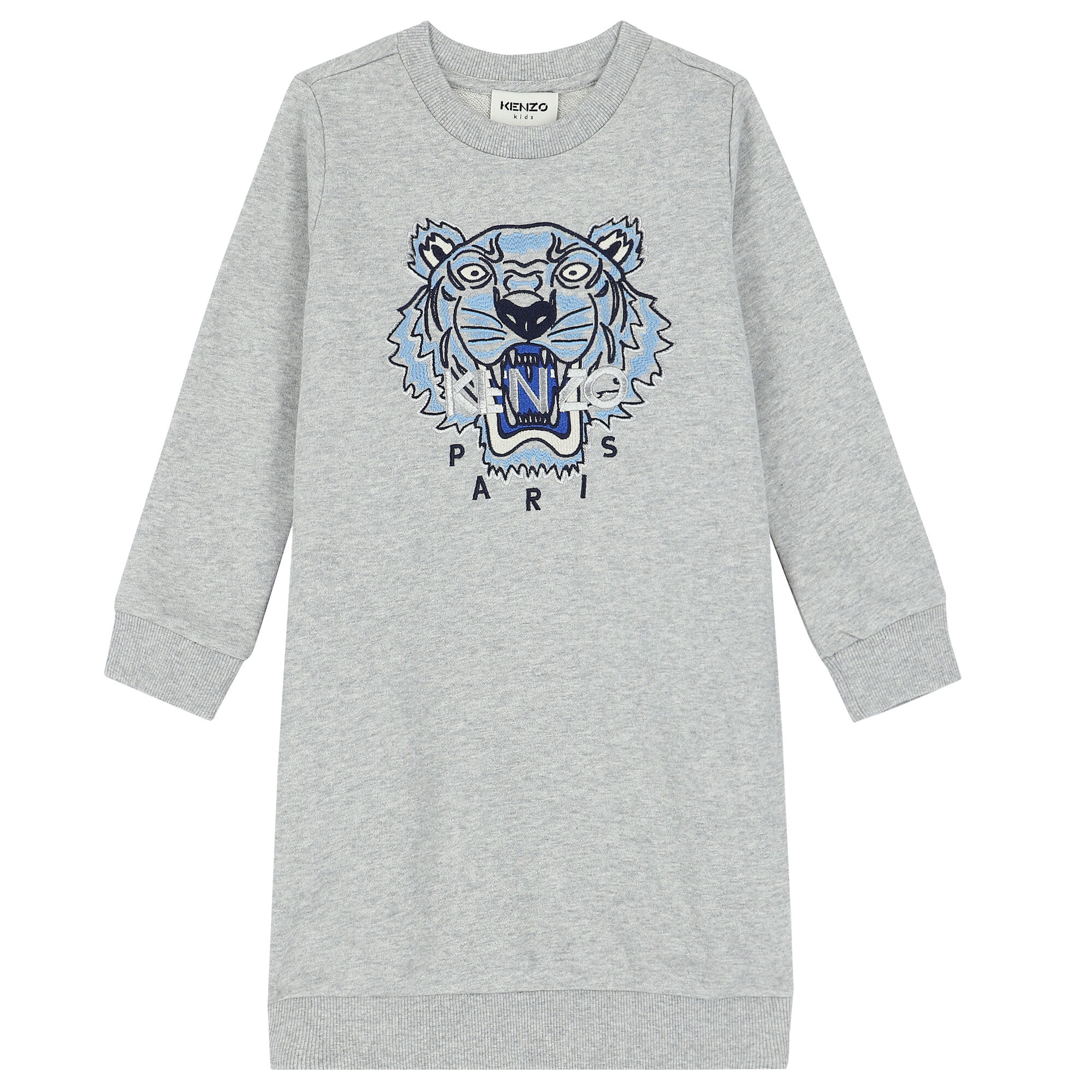 Kenzo grey deals tiger sweatshirt