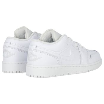 White Air Jordan 1 Low Trainers