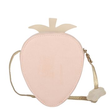 Girls Pink Strawberry Bag