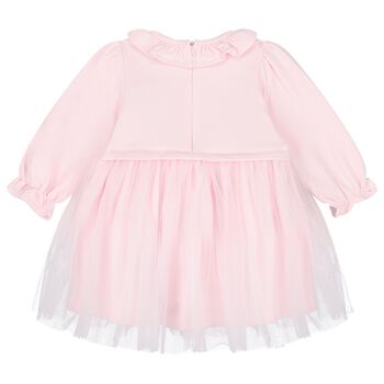 Baby Girls Pink Crown Dress