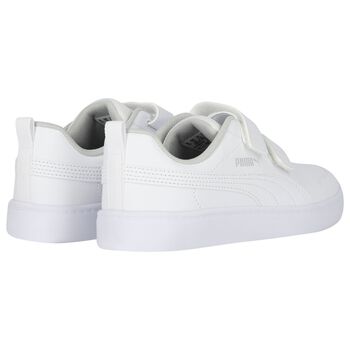 Boys White Courtflex Trainers