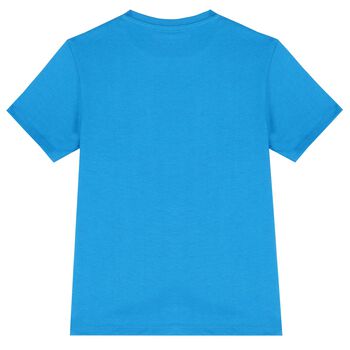 Boys Blue Logo T-Shirt