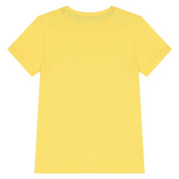 Boys Yellow Logo T-Shirt