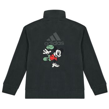 Grey Logo Disney Zip Up Top