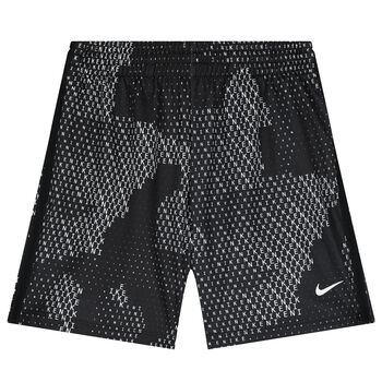 Black Logo Dri-Fit Shorts