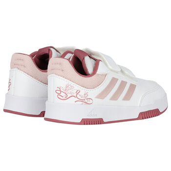Girls White Minnie Mouse Trainers