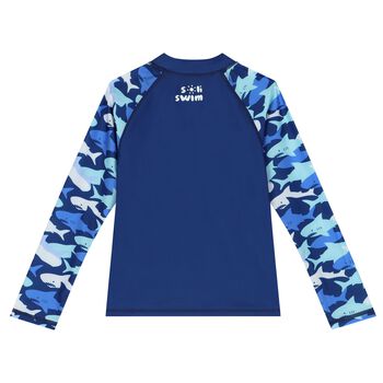 Boys Blue Rash Vest