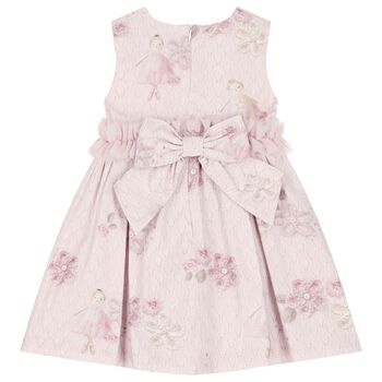 Girls Pink Ruffle Tulle Dress