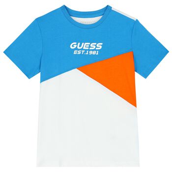 Boys Multi-Colored Logo T-Shirt