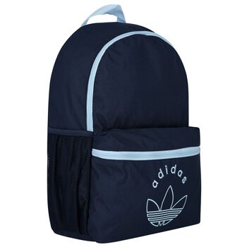 Navy Blue Logo Backpack