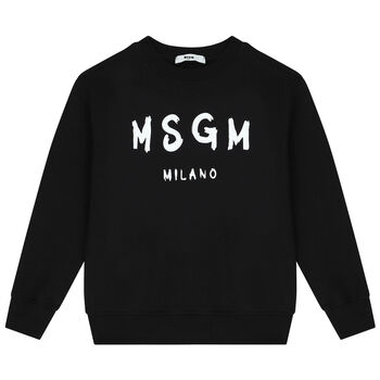 Black Logo Sweatshirt