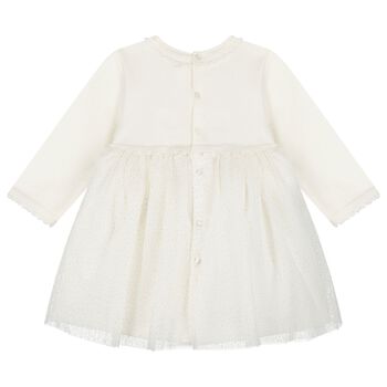 Baby Girls Ivory Tulle Dress