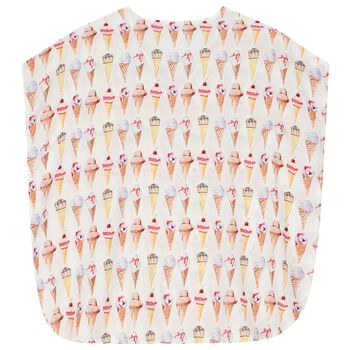 Girls White Ice Cream Kaftan