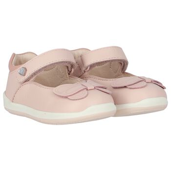 Baby Girls Pink Pre Walker Shoes