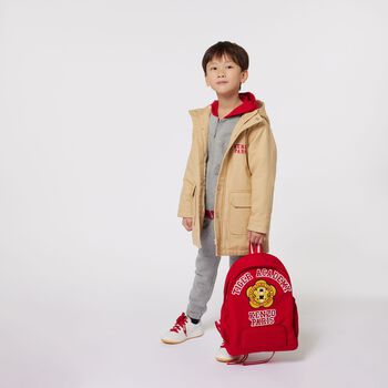 Red Logo Backpack