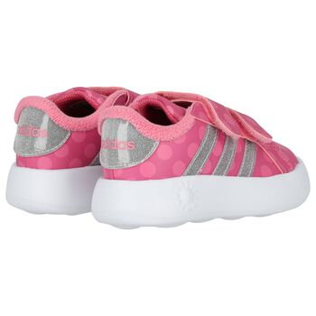 Girls Pink Disney Trainers