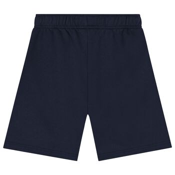 Navy Blue Logo Shorts