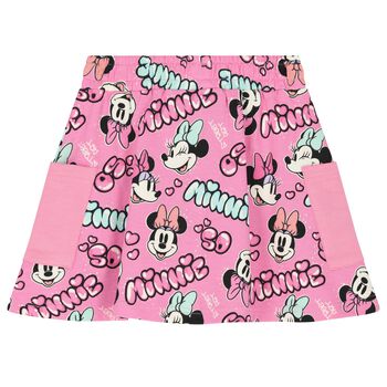 Girls Pink Disney Skirt