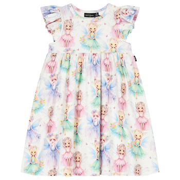 Girls Ivory Fairy Dress