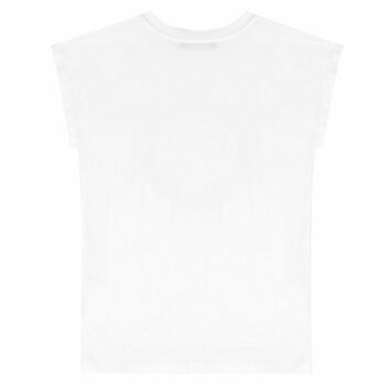 Girls White Logo Shirt