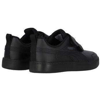 Boys Black Courtflex Trainers