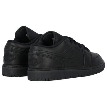 Black Air Jordan 1 Low Trainers