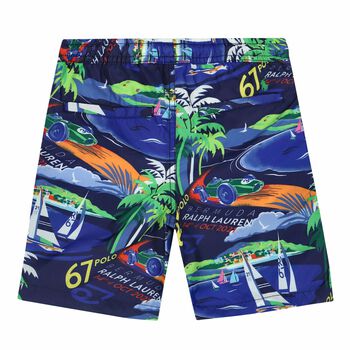 Boys Blue Swim Shorts