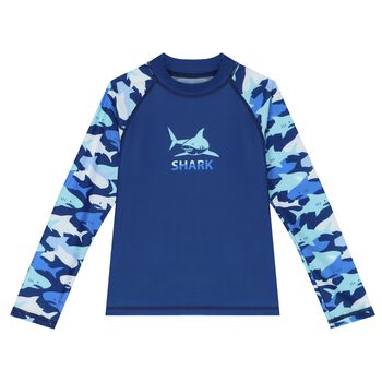 Boys Blue Rash Vest