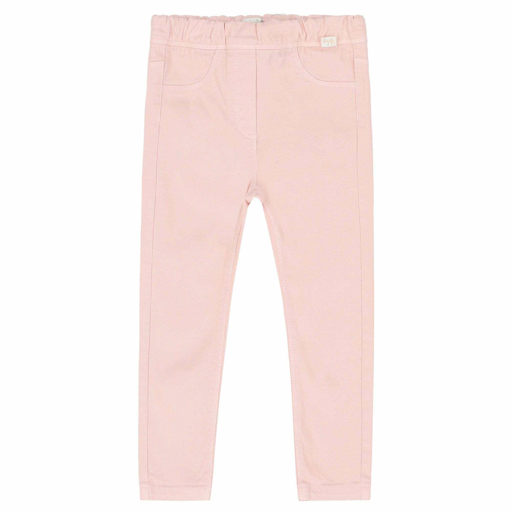 Ladies Polly Coral Pink Trousers 55 polyester 45 cotton