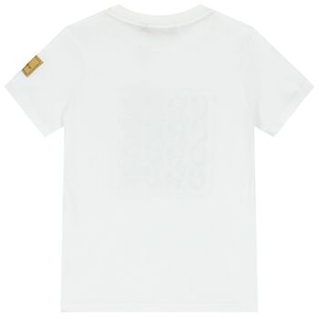 Boys White Logo T-Shirt