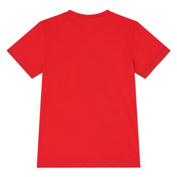 Boys Red Logo T-Shirt