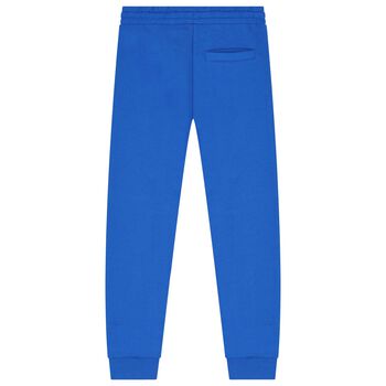 Boys Blue Logo Joggers