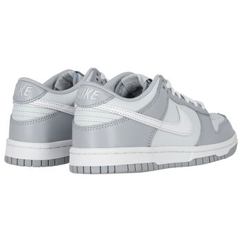 Grey & White Dunk Low Trainers