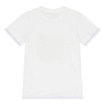 Boys White Logo T-Shirt