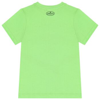 Boys Green Logo T-Shirt