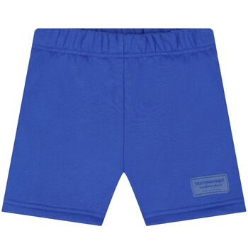 Blue Logo Shorts