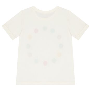 Girls Ivory Logo T-Shirt