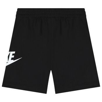 Black Logo Shorts