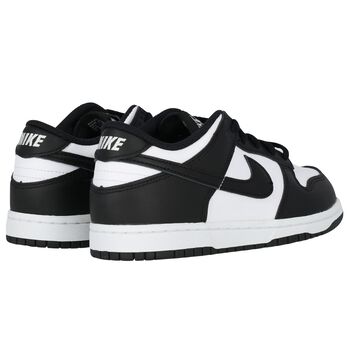 White & Black Retro Dunk Low Trainers