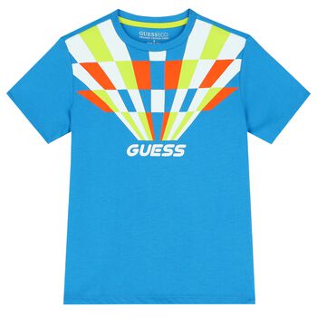 Boys Blue Logo T-Shirt